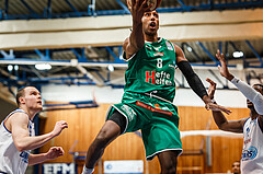 Basketball, bet-at-home Basketball Superliga 2020/21, Platzierungsrunde, 4. Runde, Oberwart Gunners, Kapfenberg Bulls, Eric McClellan (8)