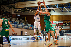 Basketball, bet-at-home Basketball Superliga 2020/21, Platzierungsrunde, 4. Runde, Oberwart Gunners, Kapfenberg Bulls, Lawrence Alexander (4)