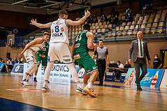 Basketball, bet-at-home Basketball Superliga 2020/21, Platzierungsrunde, 4. Runde, Oberwart Gunners, Kapfenberg Bulls, Dominik Simmel (8)