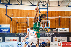 Basketball, bet-at-home Basketball Superliga 2020/21, Platzierungsrunde, 4. Runde, Oberwart Gunners, Kapfenberg Bulls, Eric McClellan (8)
