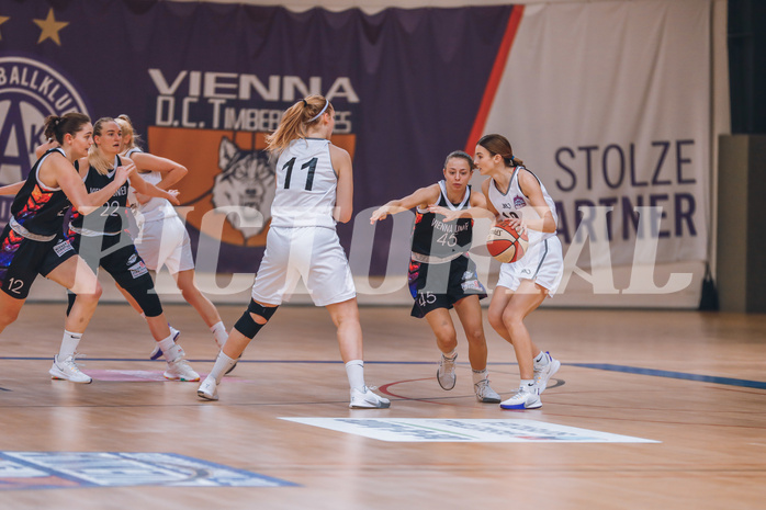 Basketball Basketball Superliga 2020/21, Grunddurchgang 14.Runde Vienna D.C. Timberwolves vs. Vienna United
