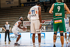 Basketball, bet-at-home Basketball Superliga 2020/21, Platzierungsrunde, 4. Runde, Oberwart Gunners, Kapfenberg Bulls, Quincy Diggs (13)