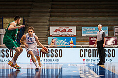 Basketball, bet-at-home Basketball Superliga 2020/21, Platzierungsrunde, 4. Runde, Oberwart Gunners, Kapfenberg Bulls, Jonathan Knessl (12)