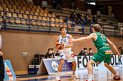 Basketball, bet-at-home Basketball Superliga 2020/21, Platzierungsrunde, 4. Runde, Oberwart Gunners, Kapfenberg Bulls, Jonathan Knessl (12)