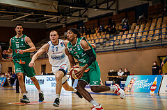 Basketball, bet-at-home Basketball Superliga 2020/21, Platzierungsrunde, 4. Runde, Oberwart Gunners, Kapfenberg Bulls, Eric McClellan (8)