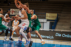 Basketball, bet-at-home Basketball Superliga 2020/21, Platzierungsrunde, 4. Runde, Oberwart Gunners, Kapfenberg Bulls, Ignas Fiodorovas (5)