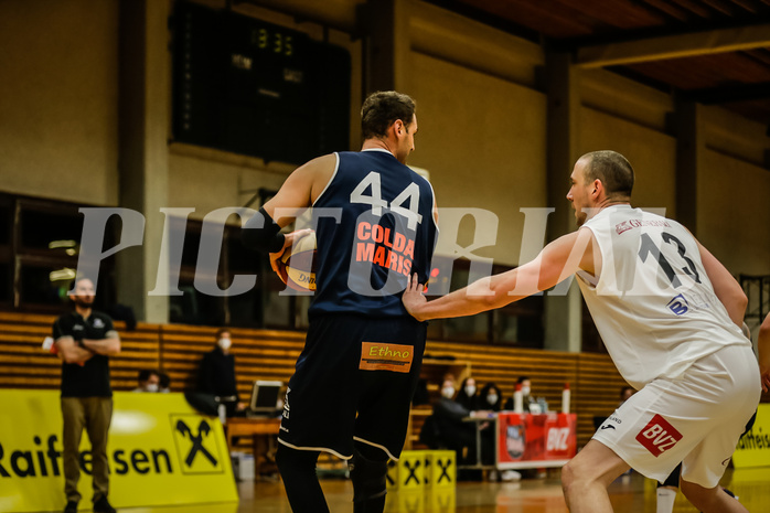 Basketball, Basketball Zweite Liga, Grunddurchgang 22.Runde, Mattersburg Rocks, BBC Nord Dragonz, Fuad Memcic (44); Corey HALLETT (13)