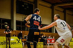 Basketball, Basketball Zweite Liga, Grunddurchgang 22.Runde, Mattersburg Rocks, BBC Nord Dragonz, Fuad Memcic (44); Corey HALLETT (13)