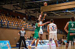 Basketball, bet-at-home Basketball Superliga 2020/21, Platzierungsrunde, 4. Runde, Oberwart Gunners, Kapfenberg Bulls, Quincy Diggs (13)