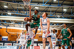 Basketball, bet-at-home Basketball Superliga 2020/21, Platzierungsrunde, 4. Runde, Oberwart Gunners, Kapfenberg Bulls, Eric McClellan (8)