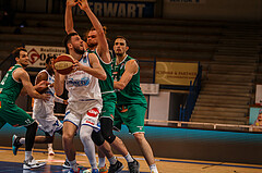 Basketball, bet-at-home Basketball Superliga 2020/21, Platzierungsrunde, 4. Runde, Oberwart Gunners, Kapfenberg Bulls, Ignas Fiodorovas (5)