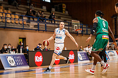 Basketball, bet-at-home Basketball Superliga 2020/21, Platzierungsrunde, 4. Runde, Oberwart Gunners, Kapfenberg Bulls, Sebastian Käferle (7)