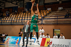 Basketball, bet-at-home Basketball Superliga 2020/21, Platzierungsrunde, 4. Runde, Oberwart Gunners, Kapfenberg Bulls, Nemanja Krstic (12)