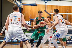 Basketball, bet-at-home Basketball Superliga 2020/21, Platzierungsrunde, 4. Runde, Oberwart Gunners, Kapfenberg Bulls, Nemanja Krstic (12)