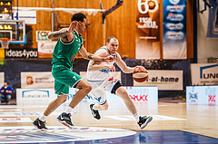 Basketball, bet-at-home Basketball Superliga 2020/21, Platzierungsrunde, 4. Runde, Oberwart Gunners, Kapfenberg Bulls, Sebastian Käferle (7)