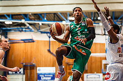 Basketball, bet-at-home Basketball Superliga 2020/21, Platzierungsrunde, 4. Runde, Oberwart Gunners, Kapfenberg Bulls, Eric McClellan (8)