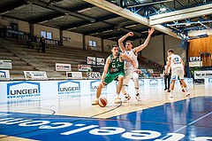 Basketball, bet-at-home Basketball Superliga 2020/21, Platzierungsrunde, 4. Runde, Oberwart Gunners, Kapfenberg Bulls, Alexander James Herrera (44)