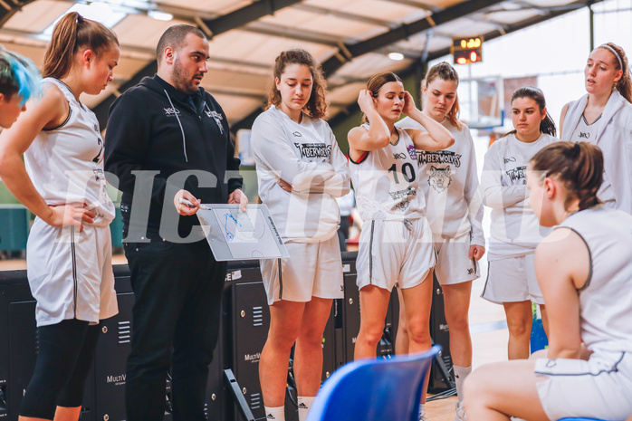 Basketball Basketball Superliga 2020/21, Grunddurchgang 14.Runde Vienna D.C. Timberwolves vs. Vienna United
