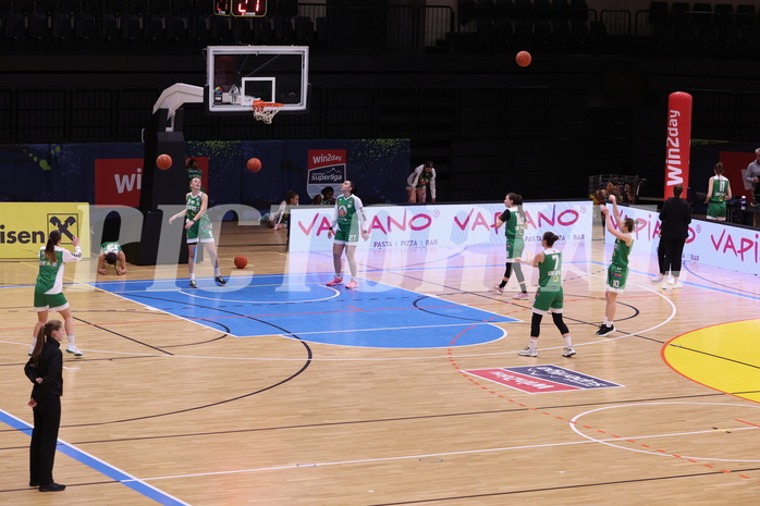 12.03.2023, Graz, Raiffeisen Sportpark, Basketball Damen Superliga 2022/23, Semifinale Spiel 2, UBSC-DBBC Graz vs. UBI Holding Graz,  