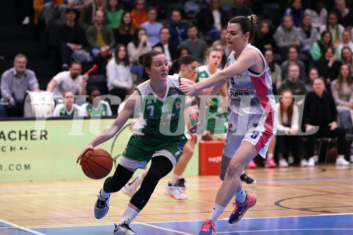 12.03.2023, Graz, Raiffeisen Sportpark, Basketball Damen Superliga 2022/23, Semifinale Spiel 2, UBSC-DBBC Graz vs. UBI Holding Graz,  