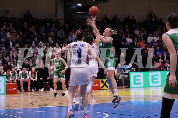 12.03.2023, Graz, Raiffeisen Sportpark, Basketball Damen Superliga 2022/23, Semifinale Spiel 2, UBSC-DBBC Graz vs. UBI Holding Graz,  