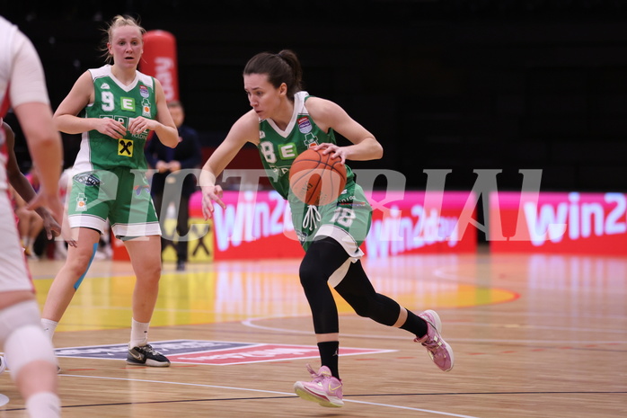 12.03.2023, Graz, Raiffeisen Sportpark, Basketball Damen Superliga 2022/23, Semifinale Spiel 2, UBSC-DBBC Graz vs. UBI Holding Graz,  