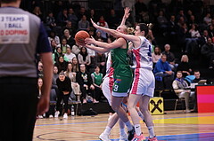 12.03.2023, Graz, Raiffeisen Sportpark, Basketball Damen Superliga 2022/23, Semifinale Spiel 2, UBSC-DBBC Graz vs. UBI Holding Graz,  