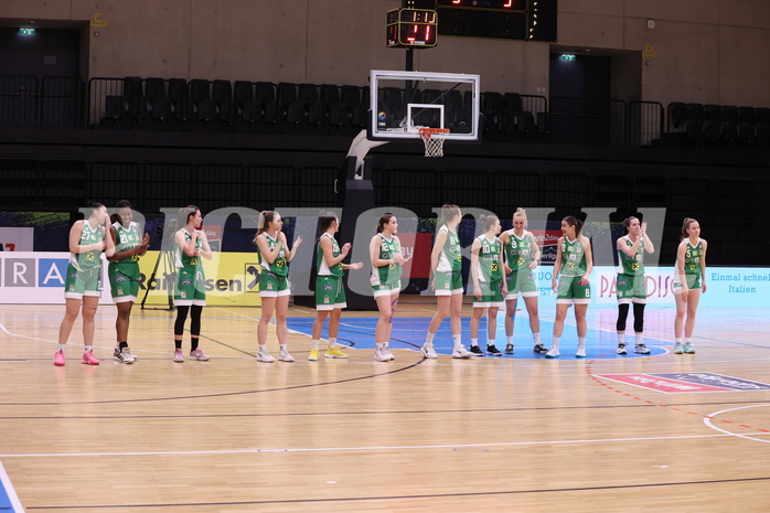 12.03.2023, Graz, Raiffeisen Sportpark, Basketball Damen Superliga 2022/23, Semifinale Spiel 2, UBSC-DBBC Graz vs. UBI Holding Graz,  