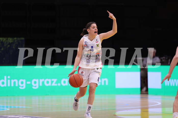 12.03.2023, Graz, Raiffeisen Sportpark, Basketball Damen Superliga 2022/23, Semifinale Spiel 2, UBSC-DBBC Graz vs. UBI Holding Graz,  