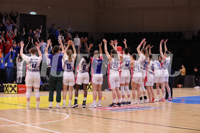 12.03.2023, Graz, Raiffeisen Sportpark, Basketball Damen Superliga 2022/23, Semifinale Spiel 2, UBSC-DBBC Graz vs. UBI Holding Graz,  