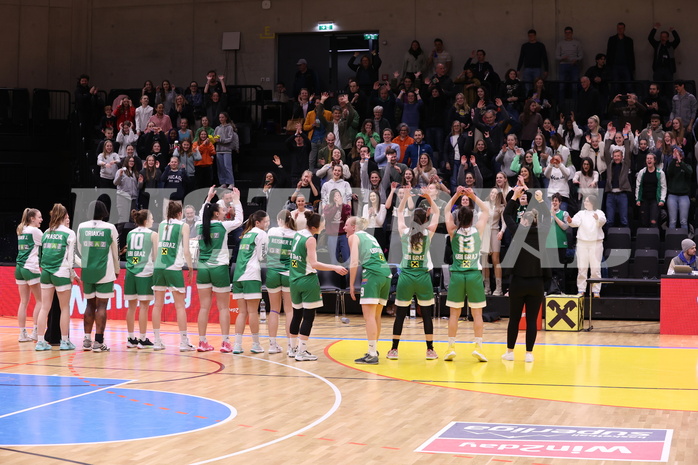 12.03.2023, Graz, Raiffeisen Sportpark, Basketball Damen Superliga 2022/23, Semifinale Spiel 2, UBSC-DBBC Graz vs. UBI Holding Graz,  