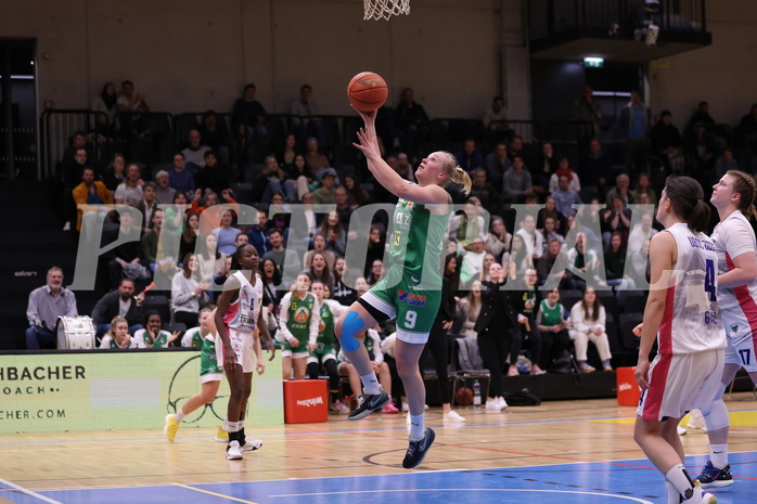 12.03.2023, Graz, Raiffeisen Sportpark, Basketball Damen Superliga 2022/23, Semifinale Spiel 2, UBSC-DBBC Graz vs. UBI Holding Graz,  