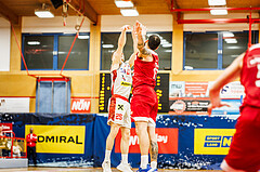 Basketball, win2day Basketball Superliga 2023/24, Grunddurchgang 14.Runde, Traiskirchen Lions, BC Vienna, Edgars Lasenbergs (25)