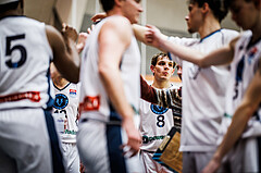 Basketball, Win2Day Superliga 2023/24, Grunddurchgang 14.Runde, Vienna Timberwolves, Klosterneuburg Dukes, Elias Wlasak (8)