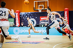 Basketball, Win2Day Superliga 2023/24, Grunddurchgang 14.Runde, Vienna Timberwolves, Klosterneuburg Dukes, Ziga Fifolt (13)