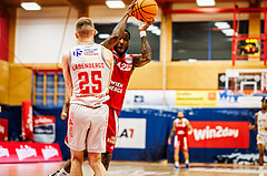 Basketball, win2day Basketball Superliga 2023/24, Grunddurchgang 14.Runde, Traiskirchen Lions, BC Vienna, Demarkus Stuckey Jr. (42)