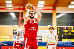 Basketball, win2day Basketball Superliga 2023/24, Grunddurchgang 14.Runde, Traiskirchen Lions, BC Vienna, Jozo Rados (3)