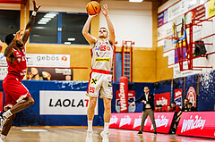 Basketball, win2day Basketball Superliga 2023/24, Grunddurchgang 14.Runde, Traiskirchen Lions, BC Vienna, Edgars Lasenbergs (25)