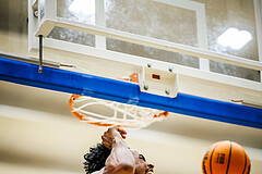 Basketball, Win2Day Superliga 2023/24, Grunddurchgang 14.Runde, Vienna Timberwolves, Klosterneuburg Dukes, Michael Weathers (20)