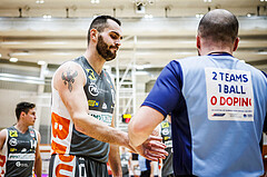 Basketball, Win2Day Superliga 2023/24, Grunddurchgang 14.Runde, Vienna Timberwolves, Klosterneuburg Dukes, Dragan Bjeletic (0)