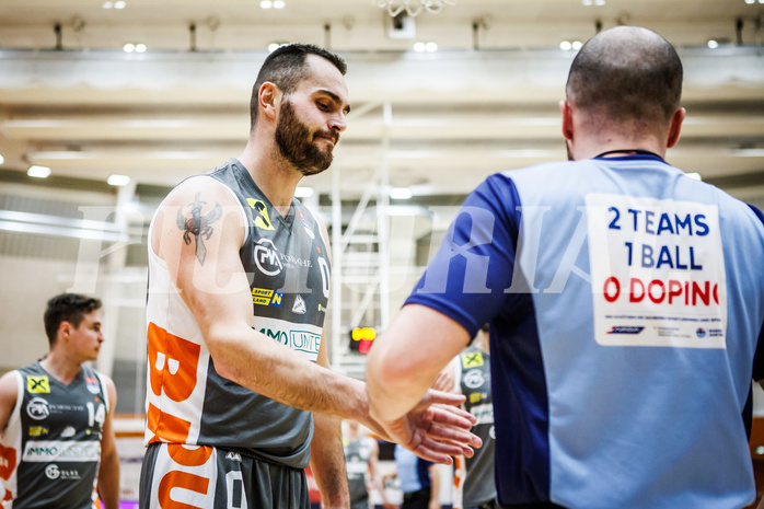 Basketball, Win2Day Superliga 2023/24, Grunddurchgang 14.Runde, Vienna Timberwolves, Klosterneuburg Dukes, Dragan Bjeletic (0)