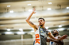 Basketball, Win2Day Superliga 2023/24, Grunddurchgang 14.Runde, Vienna Timberwolves, Klosterneuburg Dukes, Benjamin Blazevic (11)