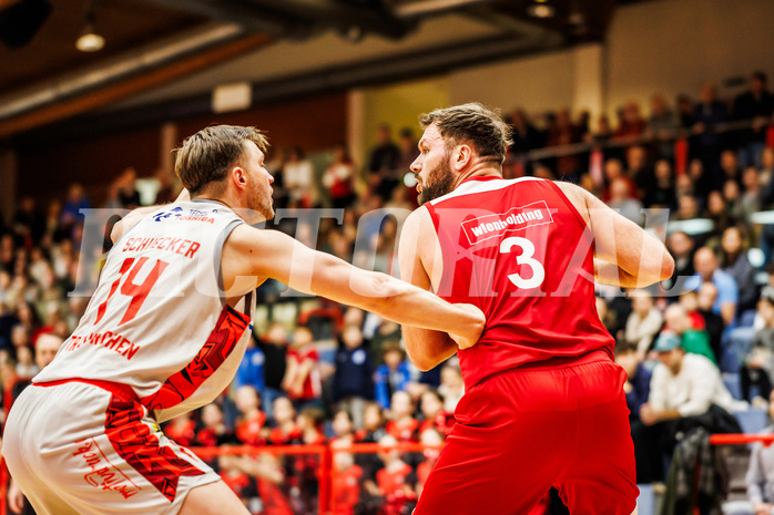 Basketball, win2day Basketball Superliga 2023/24, Grunddurchgang 14.Runde, Traiskirchen Lions, BC Vienna, Jozo Rados (3)