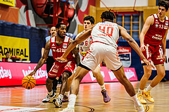 Basketball, win2day Basketball Superliga 2023/24, Grunddurchgang 14.Runde, Traiskirchen Lions, BC Vienna, Demarkus Stuckey Jr. (42)