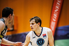 Basketball, Win2Day Superliga 2023/24, Grunddurchgang 14.Runde, Vienna Timberwolves, Klosterneuburg Dukes, Elias Wlasak (8)