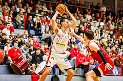 Basketball, win2day Basketball Superliga 2023/24, Grunddurchgang 14.Runde, Traiskirchen Lions, BC Vienna, Fabricio Vay (11)