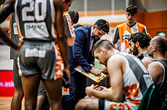 Basketball, Win2Day Superliga 2023/24, Grunddurchgang 14.Runde, Vienna Timberwolves, Klosterneuburg Dukes, Damir Zeleznik (Head Coach)
