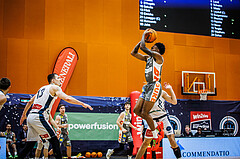 Basketball, Win2Day Superliga 2023/24, Grunddurchgang 14.Runde, Vienna Timberwolves, Klosterneuburg Dukes, Michael Weathers (20)