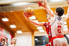 Basketball, win2day Basketball Superliga 2023/24, Grunddurchgang 14.Runde, Traiskirchen Lions, BC Vienna, Bogic Vujosevic (5)