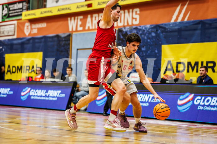 Basketball, win2day Basketball Superliga 2023/24, Grunddurchgang 14.Runde, Traiskirchen Lions, BC Vienna, Aleksej Kostic (6)